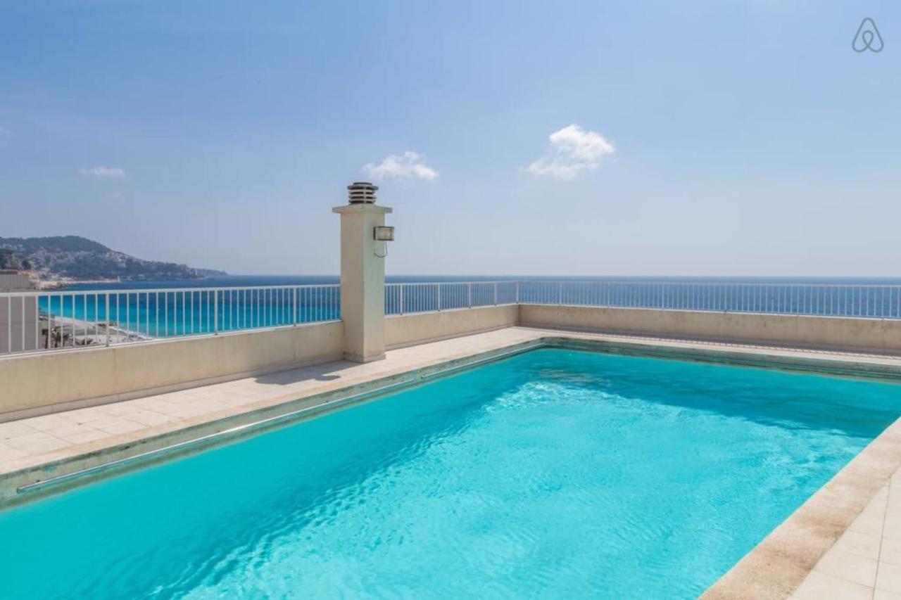 Royal Promenade Pool Terrace With Sea View Apartamento Nice Exterior foto