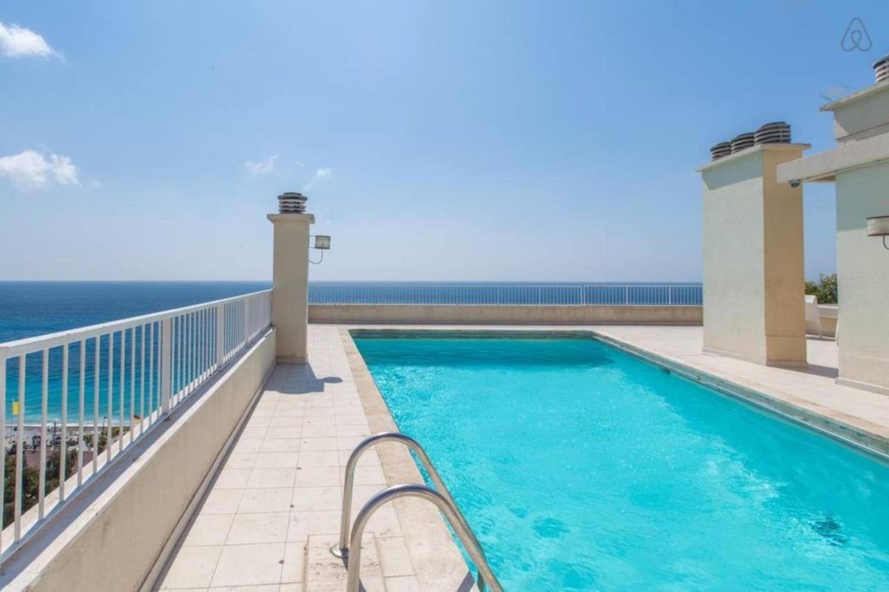 Royal Promenade Pool Terrace With Sea View Apartamento Nice Exterior foto